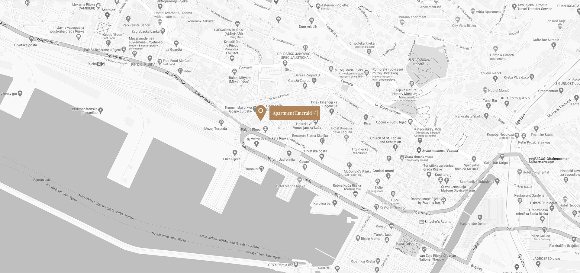 apartment-emerald-location Apartment Emerald Number 1 Apartments